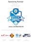 Sponsoring Konzept ZURICH UNITED GOES TO PRAGUE GAMES 2016 04. 10. JULI 2016. www.zurichunited.ch