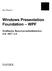 Windows Presentation Foundation - WPF