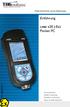Einführung. Pocket PC. i.roc x20 (-Ex) Kommunikation Mobile Computing Portable Handlampen Mess- & Kalibriertechnik