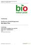 Bio Natur Plus. Kurzfassung. Richtlinien für die MANOR-Eigenmarke. Kurzfassung Diese Version ist gültig für das Jahr 2015 Stand vom 31.