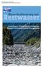 Wasserkraftnutzung und Restwasser Rechtsgrundlagen, Vollzug und Entschädigungslösungen