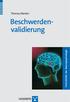 Thomas Merten. Beschwerdenvalidierung. Fortschritte der Neuropsychologie