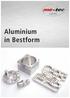 Aluminium in Bestform