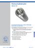 Rohrschalldämpfer. Serie CS. Zur Geräuschreduzierung in runden Luftleitungen, Konstruktion aus Aluminium. 02/2013 DE/de K3 6.3 21