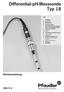 Differential-pH-Messsonde Typ 18
