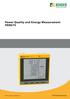Power Quality and Energy Measurement PEM575