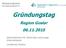 Gründungstag. Region Goslar 06.11.2015. Informationen für Start-Ups und junge Unternehmen Landkreis Goslar