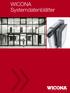 WICONA Systemdatenblätter