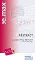 ABSTRACT SCIENTIFIC REPORT. Vol. 01 / 2001 2011 Deutsch. all ceramic all you need