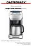 Design Coffee Advanced - Grind & Brew -