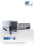 MBS - 6. Effizient. Innovativ. Benutzerfreundlich. Hocheffiziente UV-Technologie für den Etikettendruck.