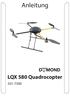 Anleitung. LQX 580 Quadrocopter 031-7300