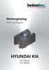 Werkzeugkatalog tool catalogue HYUNDAI KIA SKT 250 MS SKT 300 MS