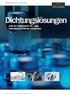 Dichtungslösungen FÜR DIE LEBENSMITTEL- UND PHARMAZEUTISCHE INDUSTRIE