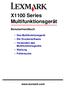 X1100 Series Multifunktionsgerät