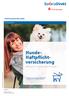 HundeHaftpflicht. versicherung. Vertragsunterlagen. Allgemeine Versicherungsbedingungen. www.bavariadirekt.de