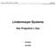 FRAKTALE GEOMETRIE SS 2000 1 DEISSLER Lindenmayersysteme Einführung-2000.doc. Lindenmayer-Systeme. Das Programm L-Sys. R.Deißler