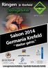 Ringen in Krefeld. Saison 2014. Germania Krefeld. Oberliga NRW.  Weiter gehts. Saisonheft 2014. präsentiert von: