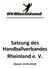 Satzung des Handballverbandes Rheinland e. V.