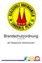 Brandschutzordnung (nach DIN14 096) der Realschule Hohenhameln
