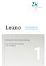 Leano. Erkenne Verschwendung. Schriftenreihe für Lean Management. Die 7 Arten der Verschwendung in der Produktion 1.0