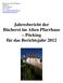 Jahresbericht der Bücherei im Alten Pfarrhaus Pöcking für das Berichtsjahr 2012