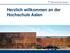 Herzlich willkommen an der Hochschule Aalen