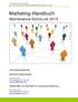 Marketing-Handbuch. Maintenance Dortmund 2015. Ihre Ansprechpartner: Marketing Projekt Manager. (Technisches Handbuch):