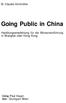 Going Public in China