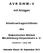 A V R D W M V. mit Anlagen. Arbeitsvertragsrichtlinien. des. Diakonischen Werkes Mecklenburg-Vorpommern e. V. Inkrafttreten: 1.