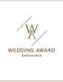Teilnahmebedingungen Wedding Award Switzerland