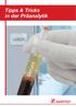 Tipps & Tricks in der Präanalytik
