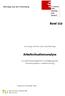 Band 159. Arbeitssituationsanalyse. Zur phänomenologischen Grundlegung einer interdisziplinären Arbeitsforschung. Beiträge aus der Forschung