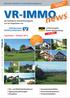 VR-IMMO news. Aktuelle bebilderte Immobilienangebote. Volksbanken Raiffeisenbanken. September - Oktober 2014