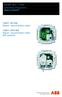 Operating Instructions Busch-Infoline. 1520/1 UK-500 Signal / cancel button insert. 1520/1 UKZ-500 Signal / cancel button insert with pullcord