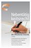 keitsrecht Nebentätig des öffentlichen Dienstes www.nebentaetigkeitsrecht.de 4. Auflage