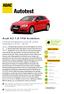 Autotest. Audi A3 1.8 TFSI Ambition 2,0 3,3. Dreitürige Schräghecklimousine der unteren Mittelklasse (132 kw / 180 PS) ADAC-URTEIL.