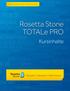 Rosetta Stone TOTALe PRO
