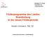 Förderprogramme des Landes Brandenburg in der neuen Förderperiode