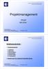 Projektmanagement PPSAP WS 03/04. Inhaltsverzeichnis : 1. Projektmanagement