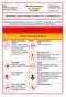 Betriebsanweisung gem. 14 GefStoffV Stand: 02/2013. Umgang mit Gefahrstoffen