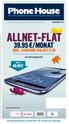 Alle Netze, alle Handys, riesige Zubehörauswahl. November 2012. Allnet-Flat. 39.95 /Monat1. Inkl. SAmsung Galaxy S III. in D-Netz Qualität.