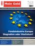 Fondsindustrie Europa: Stagnation oder Wachstum?