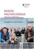 Geschäftsplan zur Gründung der. Energiegenossenschaft Lehrte eg