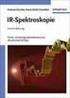 Einführung in die IR - Spektroskopie