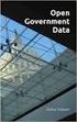 Rahmenbedingungen für Open Government Data Plattformen