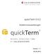 quickterm 5.6.2 Systemvoraussetzungen Version: 1.1
