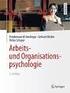Bernd Marcus. Einführung in die Arbeits- und Organisationspsychologie