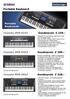 Portable Keyboard. Yamaha PSR-E243 Sonderpreis 159.- Yamaha PSR-E343 Sonderpreis 209.- Yamaha PSR-E443 Sonderpreis 318.