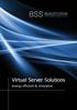 business solutions Virtual Server Solutions energy efficient & innovative